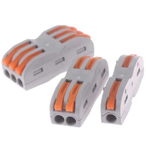 SPL-1 2 3 Way Reusable Mini Fast Wire Connectors Universal C