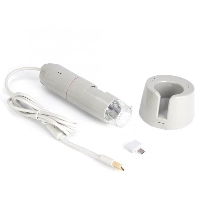 HT-30S Portable Microscope 2MP 1X-500X Mini Portable Hand-He