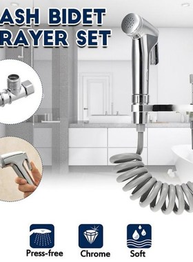 Portable Bidet Sprayer Set Bathroom Shower Head Handheld Toi