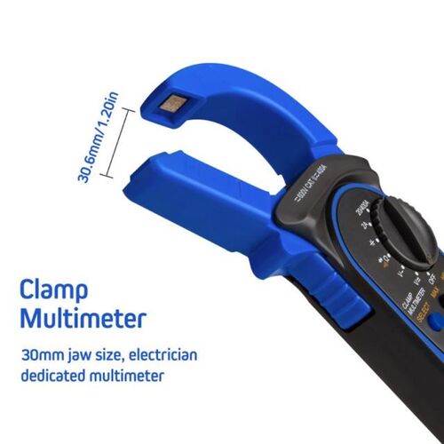 Digital Clamp Multimeter ST-201 True RMS LCD Multifuction Oh