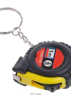 2018 1PC Ruler Tape Measure Mini Portable Pull Ruler Keychai