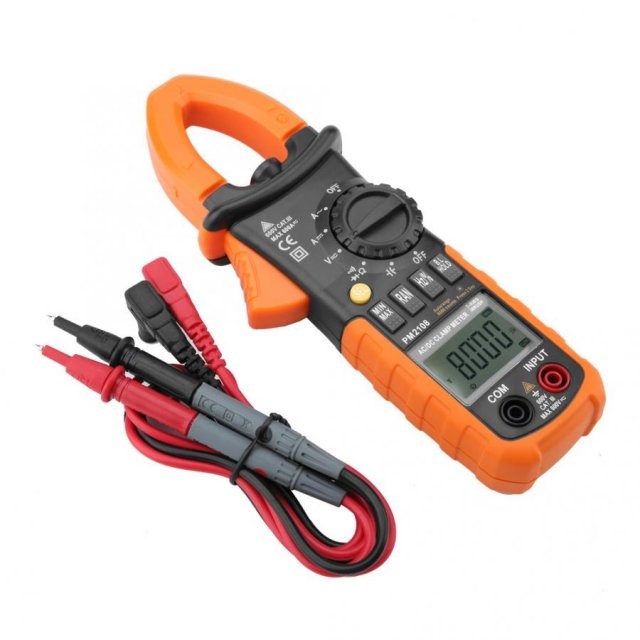 PM2108 Portable Digital AC/DC Clamp Meter Multimeter Current 标准件/零部件/工业耗材 其他五金件 原图主图