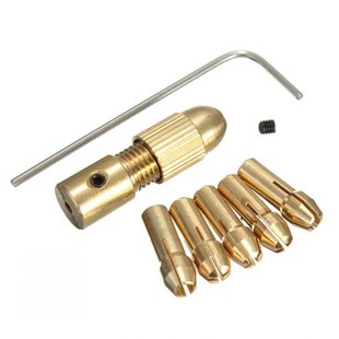 7pcs 0.5-3.0mm Mini Drill Chuck Adapter Collet Quick Set Mic