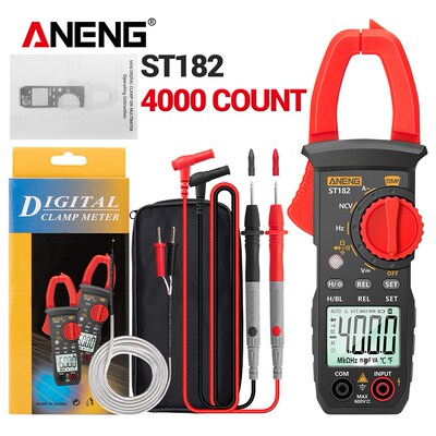 ST182 Digital Clamp Meter Multimeter Clamp Ammeters Voltage