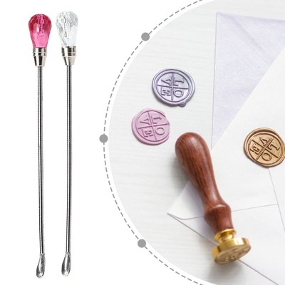 Metal Lacquered Seal Stirring Rod Metal Stirring Rod Wax Bur