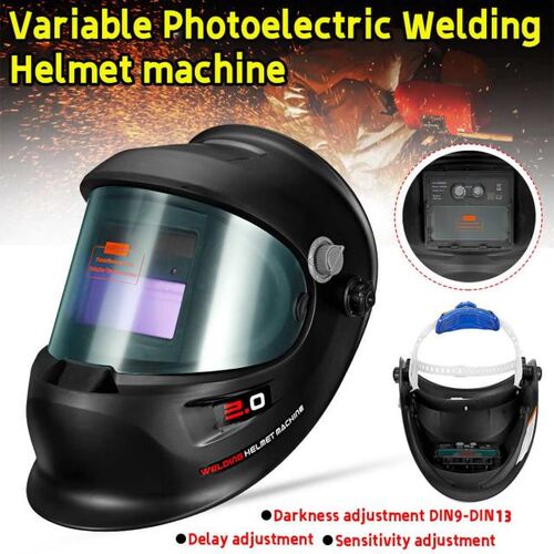 Solar Power Auto Darkening Welding Helmet Large View 4 Arc S