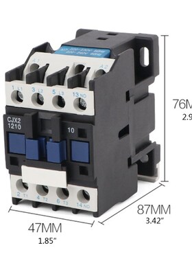 CJX2-1210 12A 110V/220V AC Contactor Industrial Electric Con