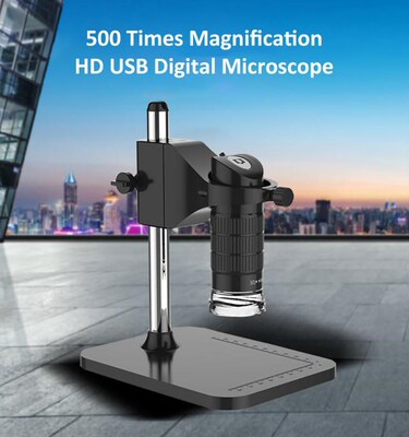 Handheld USB Digital Microscopes 500X 2MP Electronic Endosco