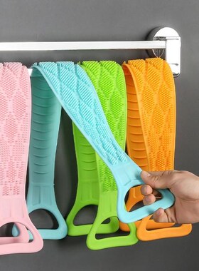 Bathroom Silicone Brushes Bath Towels Rubbing Back Mud Peeli