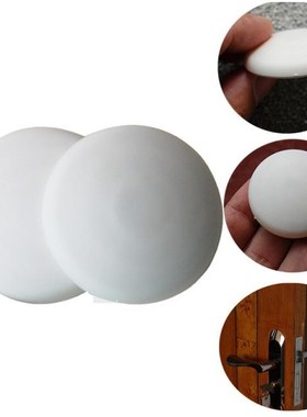 10Pcs/Set White Door Stops Rubber Wall Protectors Guards Sel