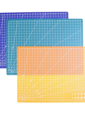 1PC 30*22cm A4 Grid Lines Cutting Mat Craft Card Fabric Leat