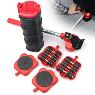 5/13PCS Heavy Duty Furniture Lifter Hand Tool Set Lifter Sli