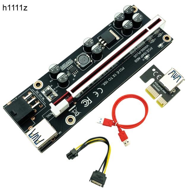 VER009S Plus PCI-E PCIE Riser 009s 6 pin PCI Express Riser C