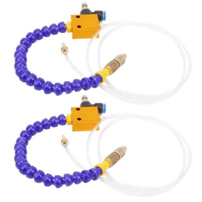 2Pcs Mist Coolant Lubrication Spray System 适用于 8mm Air Pi