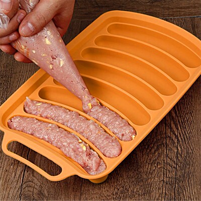 Silicone Sausage Making Mold Food Grade DIY Handmade Hot Dog