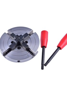 CK-6A Wood Rotary Attachment 6 Inch 4-Jaw Single Action Chuc