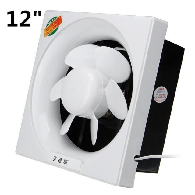 6/8/10/12 Inch Fan Silent Wall Extractor Exhaust Ventilation