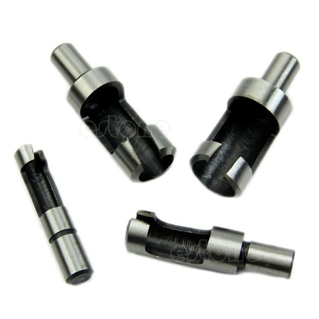 4 x  Wood Plug Cutter Cutting Woodwork Power Tool Drill Bit