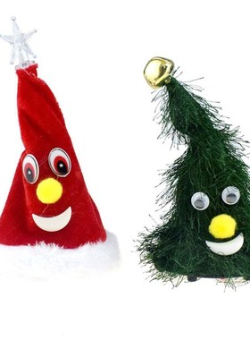 lectric Singing Dancing Christmas Tree Doll Funny Cute Green