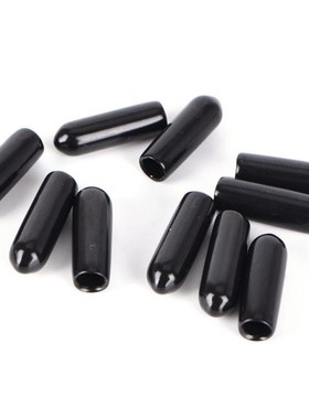 Black Rubber End Caps 适用于 4 Lines Quad Stunt Kite Fixed P