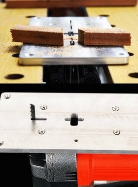 Aluminum Plunge Router Table Insert Plate Small Size Multifu