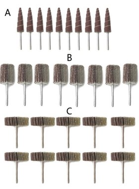 10pcs Grit Scouring Cloth Impeller Grinding Sandpaper Flap G