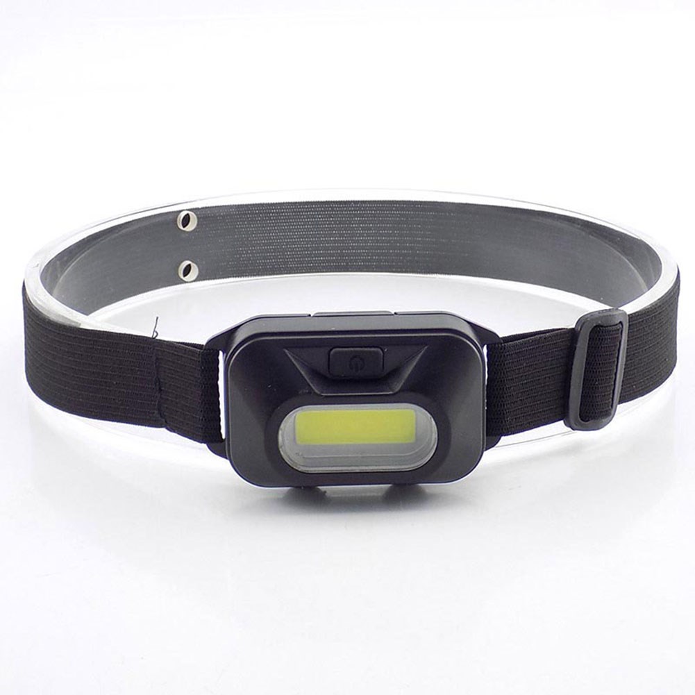 COB LED Waterproof Headlight 3 Modes Outdoor Cycling Fishing