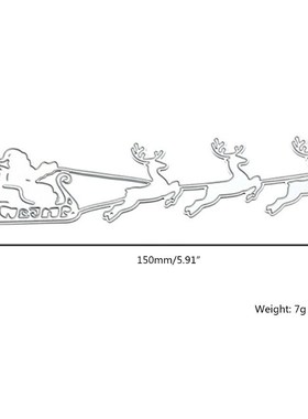 Merry Christmas DIY Metal Cutting Dies Stencil Scrapbooking