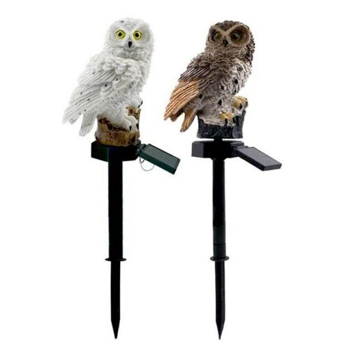 Solar Lights Outdoor Solar Garden Lights LED Owl Garden Dec