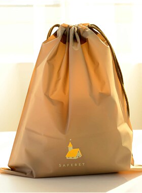 Drawstring Gym Bag Portable Swimming Hiking Camping Storage