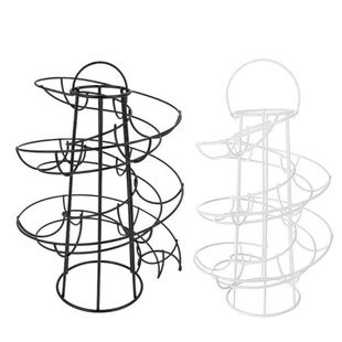 Deluxe Modern Spiraling Dispenser Rack - Chrome Plated Frees