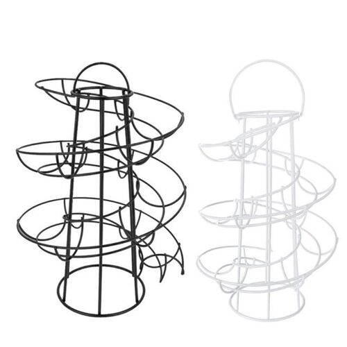 Deluxe Modern Spiraling Dispenser Rack - Chrome Plated Frees