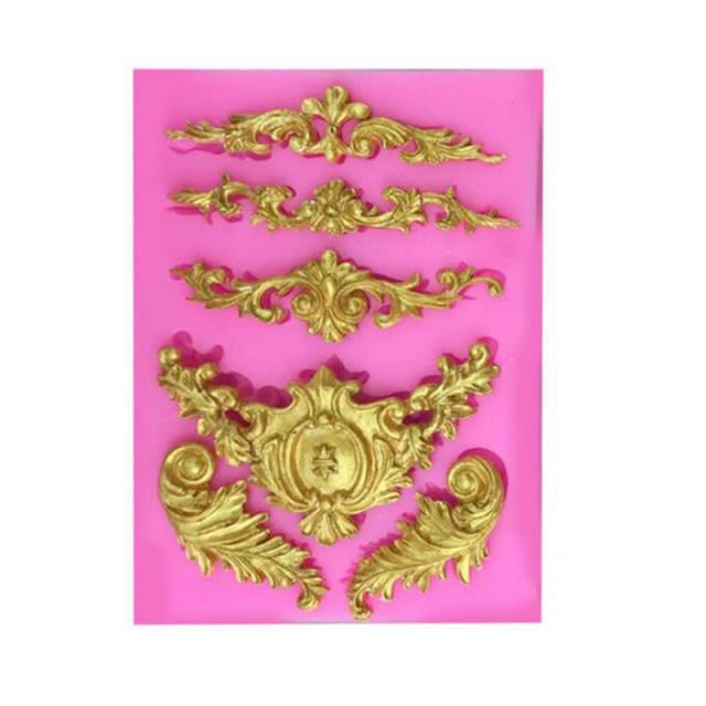 European relief lace mold fondant cake molds chocolate mould