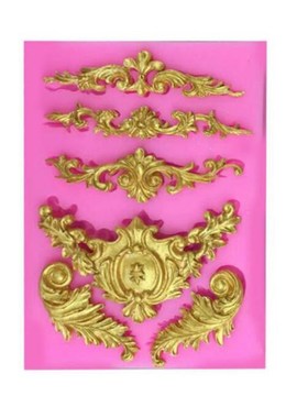 European relief lace mold fondant cake molds chocolate mould