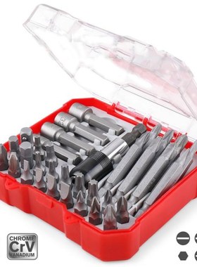 34Pcs Multi-function Combination Chromium Vanadium Screwdriv