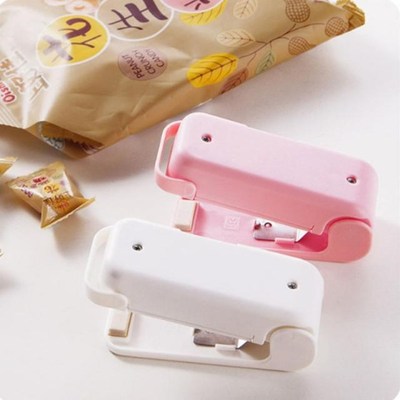 Mini hand press sealer plastic bag packaging small household
