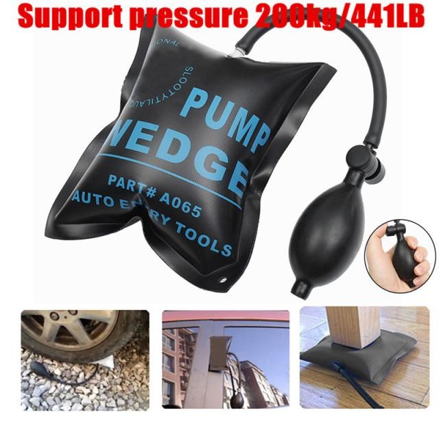 Car Air Pump Wedge Inflatable Pad Auto Door Window Entry Too