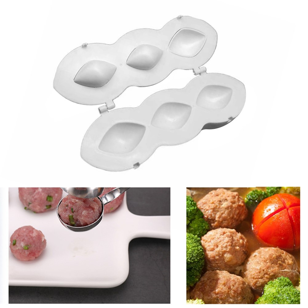 Meatball Maker Manual Meatloaf Mold Maker Kitchen Tools Kibb图片