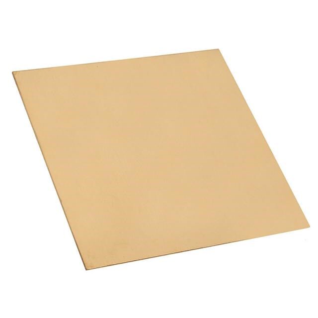 1pc 1mm Thickness Brass Sheet Plate 100mm*100mm with Corrosi