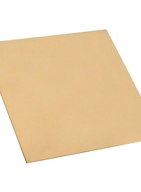 1pc 1mm Thickness Brass Sheet Plate 100mm*100mm with Corrosi