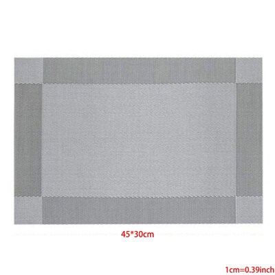 Placemats Set of 6 Table Mats Washable Place mats Stain Resi