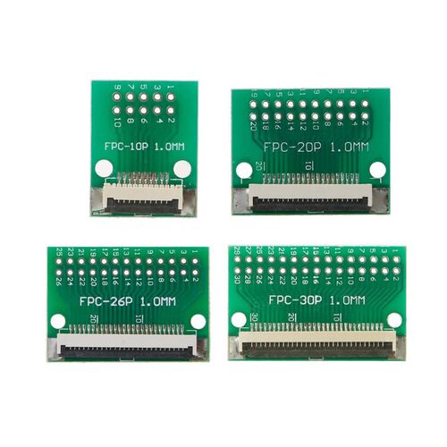 1.0mm FPC/FFC PCB Converter Board Adapter Socket Plate Weldi