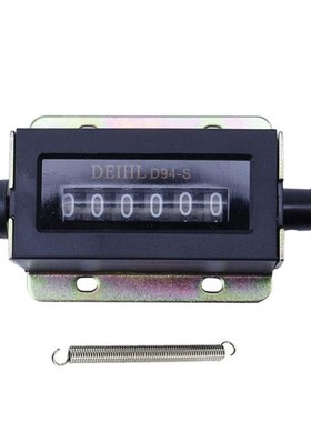 0-999999 6 Digit D94-S Resettable Mechanical Pulling Count C