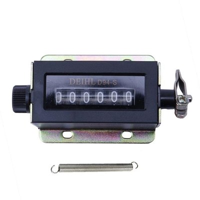 0-999999 6 Digit D94-S Resettable Mechanical Pulling Count C