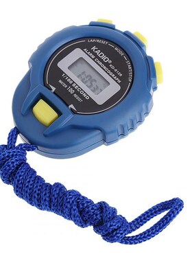 Mini Digital LCD Sports Stopwatch Chronograph Counter Timer