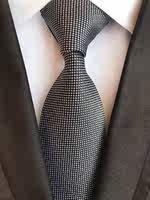 Classic 8cm Ties for Man  Silk Tie Luxury Striped Plaid thumbnail 4