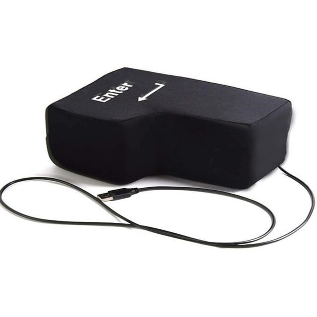 Hand Pillows USB Big Enter Key Computer Large Enter key Desk