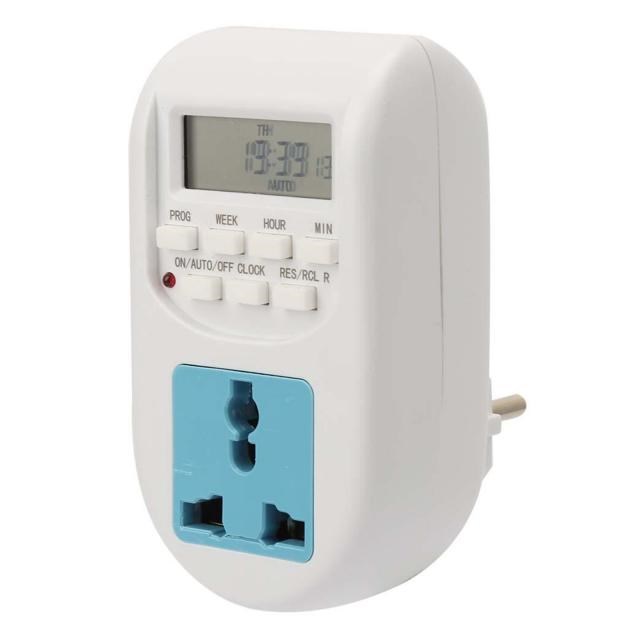 German Universal Socket Time Control Switch 220V 50HZ Europe