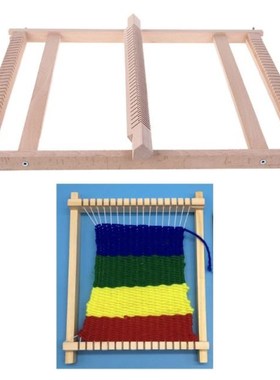 Wooden Loom Knitting Machine Weaving Craft DIY Wool Knitted