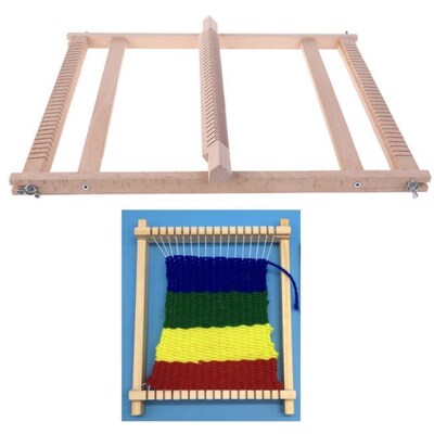 Wooden Loom Knitting Machine Weaving Craft DIY Wool Knitted